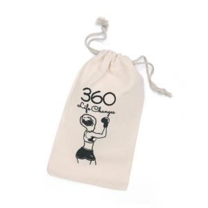 Fitness card holder Drawstring bag