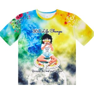 Tye Dye Transformation Tshirt ( Adult)-wear your colorful journey