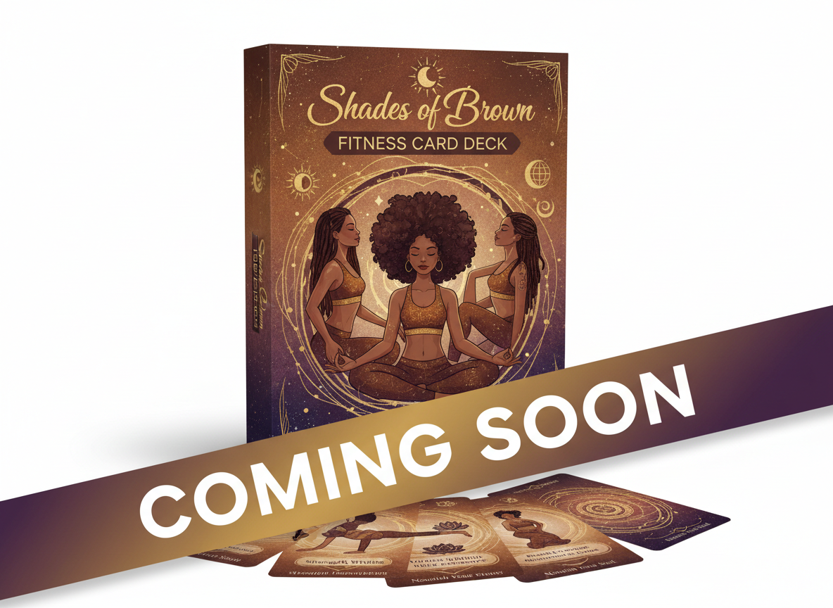 Shades of Brown Fitness Card Deck